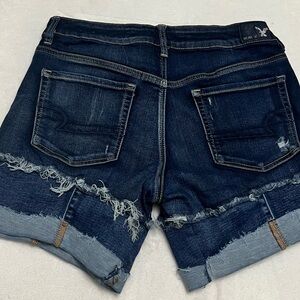 Women's Distressed Denim Jean Shorts